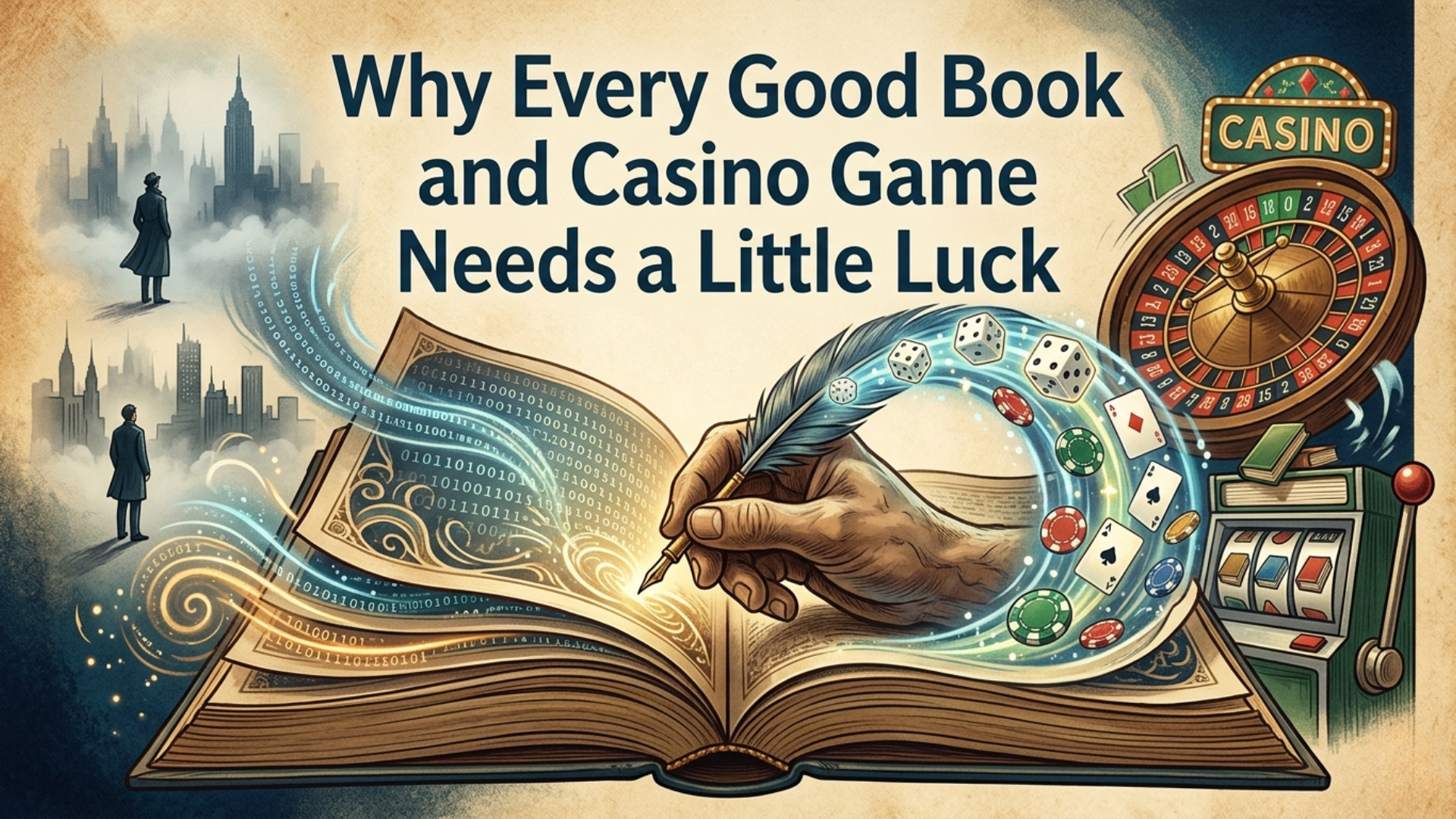 Why Every Good Book and Casino Game Needs a Little Luck
